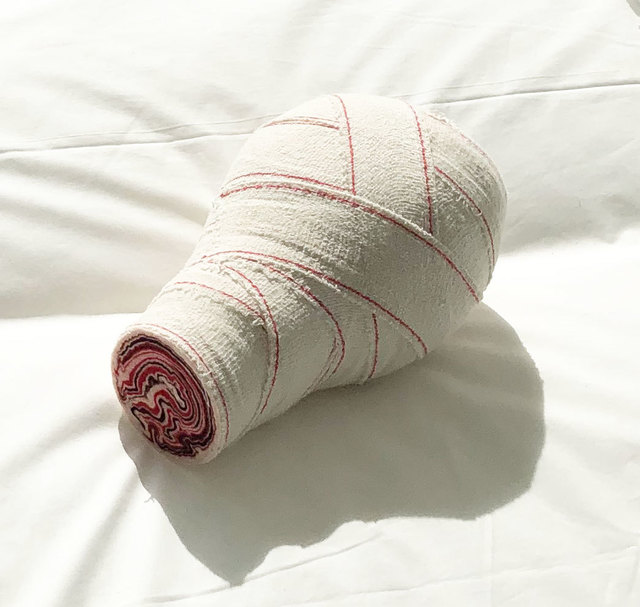 Elodie Antoine, ‘Feutre-Bandage’, 2019, Textile Arts, Felt, crape bandage, Aeroplastics