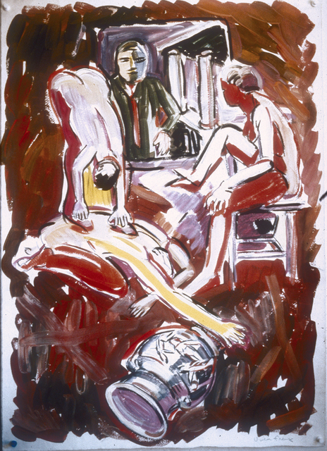 Viola Frey, ‘Untitled (Birthday Drawing)’, 1989, di Rosa