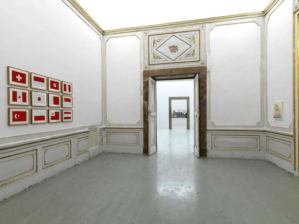 Marco Neri - marcobaleno - partial view of the exhibition - November 2014 - Galleria Alfonso Artiaco, Napoli Marco Neri - marcobaleno - partial view of the exhibition - November 2014 - Galleria Alfonso Artiaco, Napoli