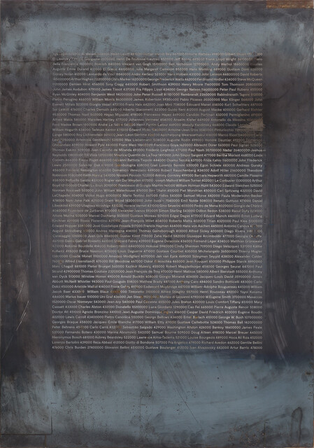 Variation No1 - 310 Artist Portraits (2025)