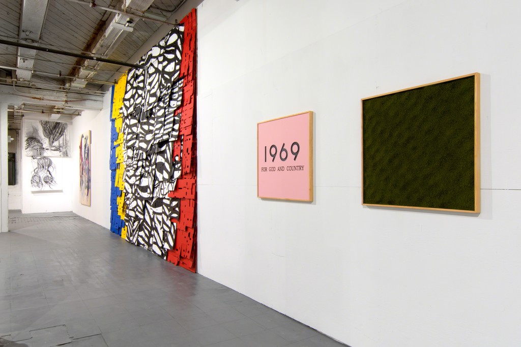 Work by Mike Low, Raymond Saá, Glenn Garver, and Joianne Bittle. Work by Mike Low, Raymond Saá, Glenn Garver, and Joianne Bittle.