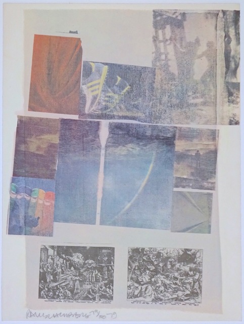 Robert Rauschenberg, ‘People Have Enough Trouble Without Being Intimidated by an Artichoke’, 1979, Kim Eagles-Smith Gallery