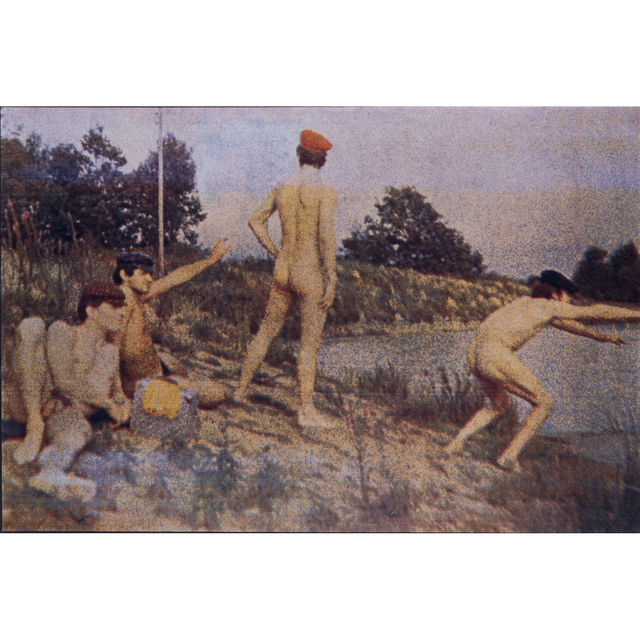 Alain Jacquet, ‘Thomas Eakins Swimming Hole’, 1966-1968, Print, Colour screen printing on mansonite, PIASA