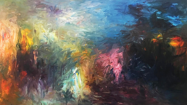 MD Tokon, ‘Music on the Secret Garden’, 2012, Painting, Acrylic on Canvas, Isabella Garrucho Fine Art