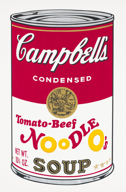 Andy Warhol, ‘Campbell's Soup II, Tomato-Beef Noodle O's F&S II.61’, 1969 , Print, Screenprint in colors on wove paper, Fine Art Mia