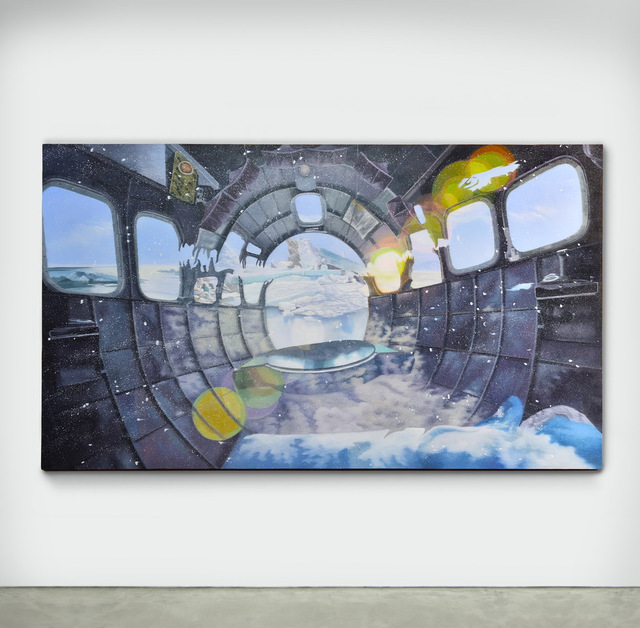 Luis Gispert, ‘Untited (Pressure ridge)’, 2020, Painting, Oil on Linen, LUNDGREN GALLERY
