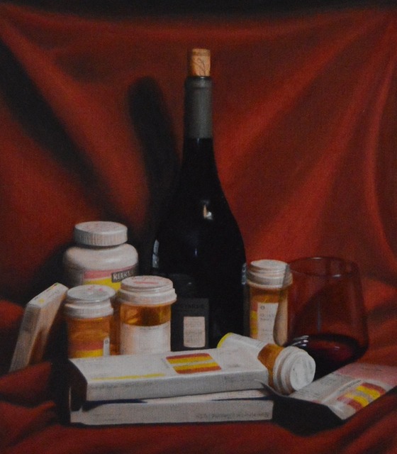 Jen Brown, ‘Pills and Booze’, 2019, The Secret Gallery