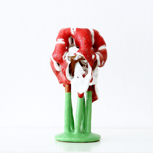 Bente Skjøttgaard, ‘RED METAMORPHOSIS #1707’, 2017, Sculpture, Ceramics, Stoneware, Glaze, Berg Gallery