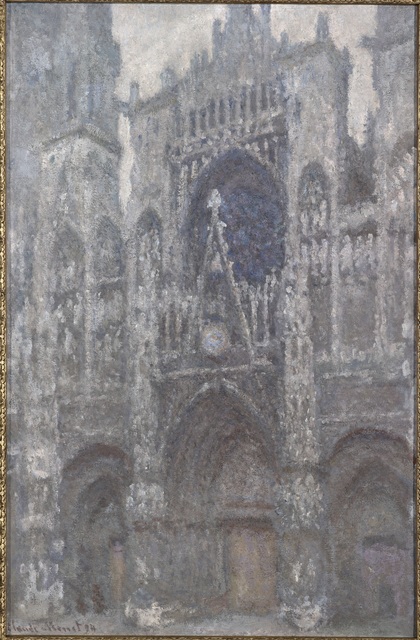 Claude Monet, ‘Cathédrale de Rouen. Le porteil et la Tour Saint-Romain, Plein Soleil’, 1893, Art Gallery of Ontario (AGO)