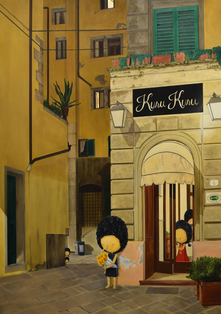 Shiro Utafusa, ‘Before propose’, 2019, Painting, Oil on canvas, Art WeMe Contemporary Gallery