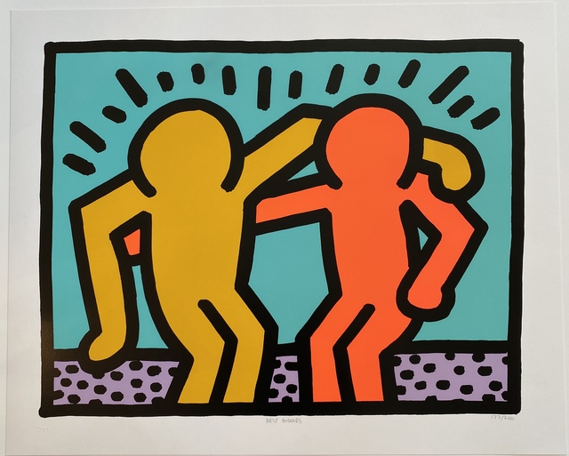 Keith Haring, ‘Best Buddies’, 1990, Fine Art Mia