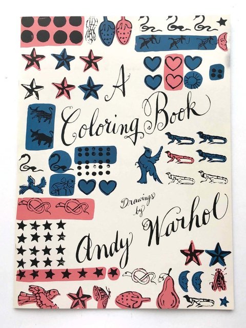 Andy Warhol, ‘Andy Warhol Coloring Book (out-of-print)’, 1990, Gallery 52