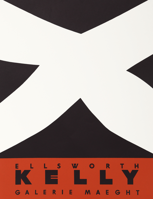 Ellsworth Kelly, ‘Exhibition at Galerie Maeght’, ca. 1965, Ephemera or Merchandise, Lithograph, RoGallery