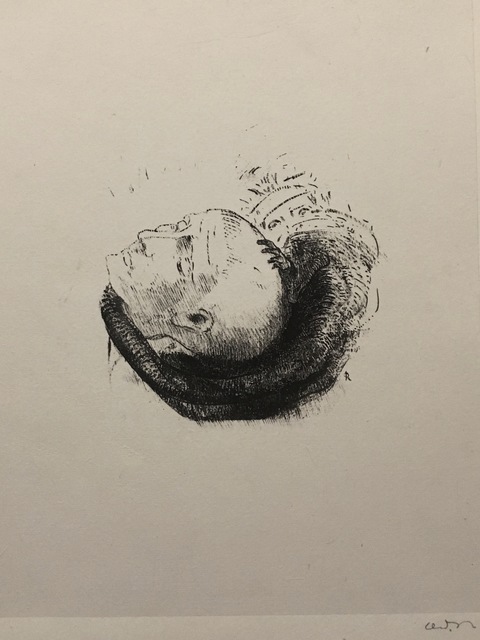 Odilon Redon, ‘Visage Idéaliste’, 1896, Galerie Céline Moine & LGFA
