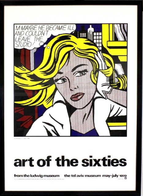 Roy Lichtenstein, ‘'art of the sixties'’, 1979, Print, Offset lithograph on paper, Rudolf Budja Gallery