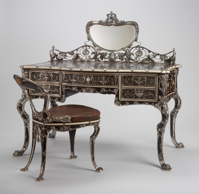 Gorham Manufacturing Company, ‘Lady's Writing Table and Chair’, 1903, RISD Museum