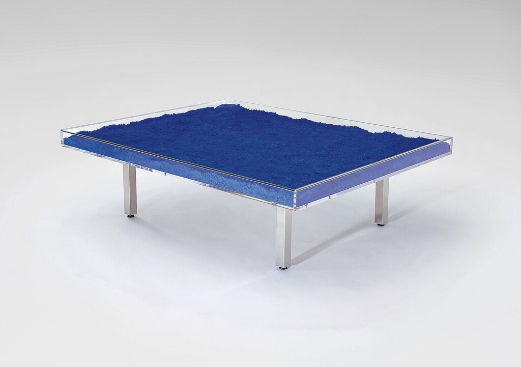 Yves Klein - Table Bleu KleinTM / Klein Blue