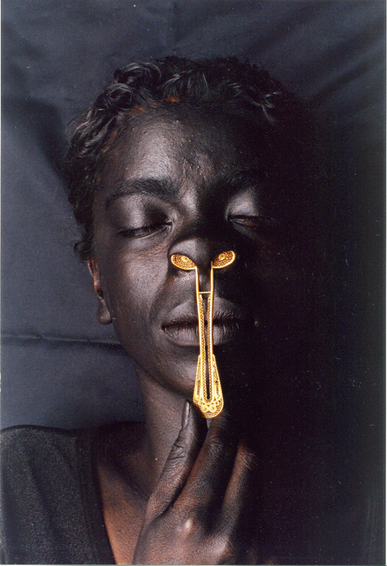 Liliana Angulo Cortés, ‘"Project: A Negro is a Negro", from the Series "Objects to deform"’, 1999, Photography, Digital print, color, Valenzuela Klenner Galería