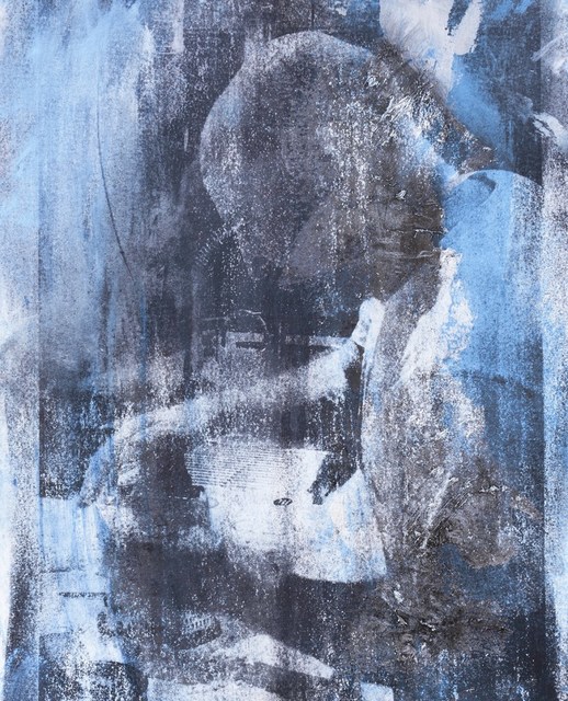 Eric Sanders, ‘A Man’s Place’, 2021, Print, Monoprint on paper, Cross Contemporary Partners