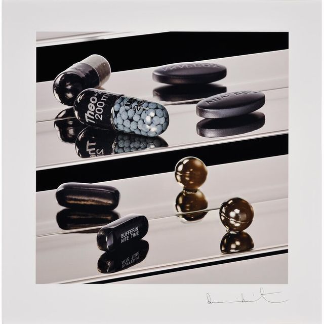 Damien Hirst, ‘Damien Hirst, Dark Black Heaven (Nite Time)’, 2012, Oliver Cole Gallery