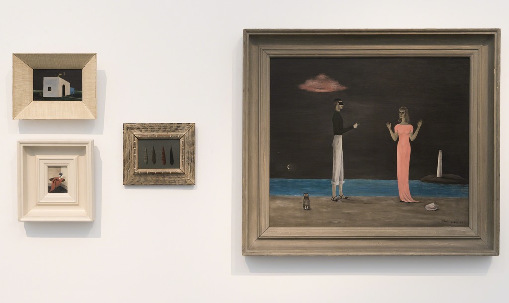 Installation view, Surrealism: The Conjured Life, MCA Chicago, Nov 21, 2015–Jun 5, 2016. Photo: Nathan Keay, © MCA Chicago. Installation view, Surrealism: The Conjured Life, MCA Chicago, Nov 21, 2015–Jun 5, 2016. Photo: Nathan Keay, © MCA Chicago.