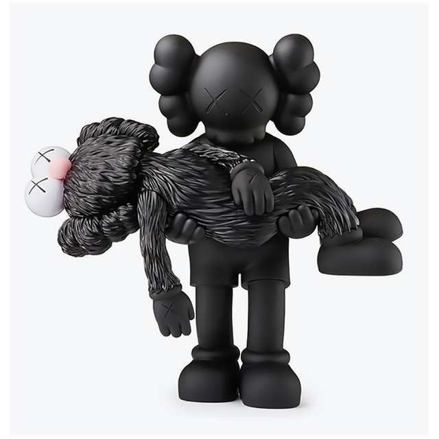 KAWS, ‘KAWS GONE Companion Black (KAWS black companion)’, 2019, Lot 180