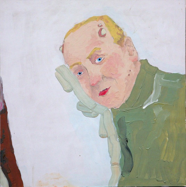 Richard Aldrich, ‘Future Portrait #40’, 2003, Painting, Acrylic on panel, Saatchi Gallery