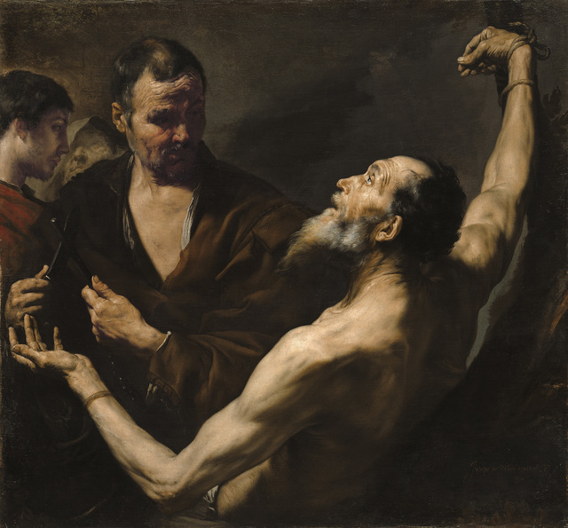 Jusepe de Ribera, ‘The Martyrdom of Saint Bartholomew’, 1634, The National Gallery, London