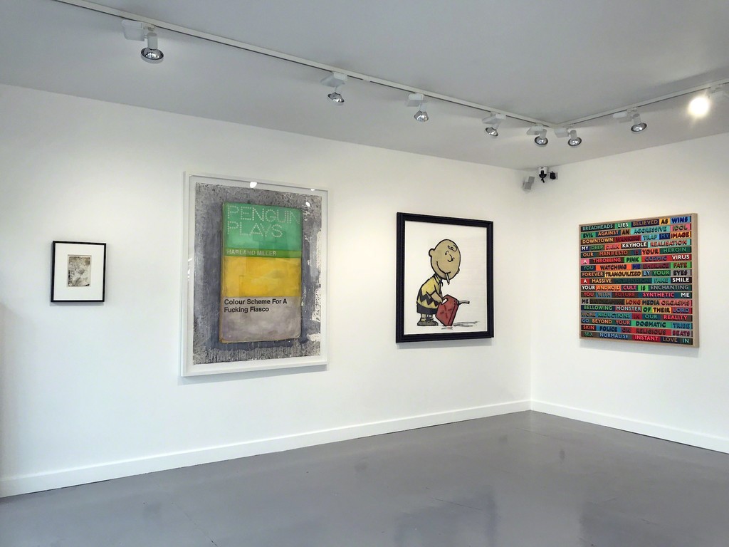Harland Miller, Banksy and Oddly Head originals Harland Miller, Banksy and Oddly Head originals