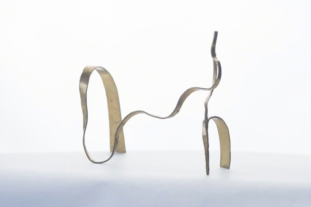Small scale brass sculpture by Jacques Jarrige - photo Garret Linn Small scale brass sculpture by Jacques Jarrige - photo Garret Linn