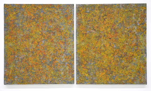 Rainer Gross, ‘Precope Twins ’, 2017-2018, Painting, Oil and pigments on canvas, Margaret Thatcher Projects