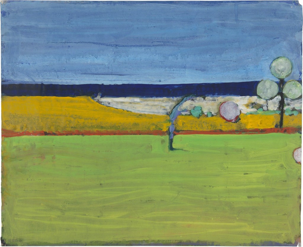 Richard Diebenkorn Invented Landscape (1966) Artsy