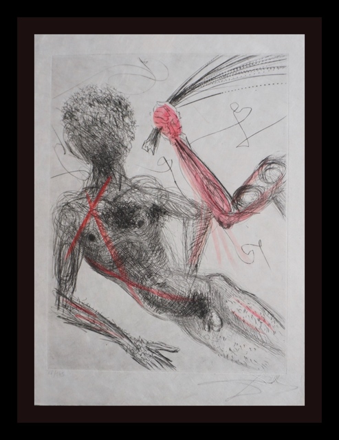 Salvador Dalí, ‘La Venus Aux Fourrures Woman With Whip ’, 1968, Print, Etching, Fine Art Acquisitions Dali