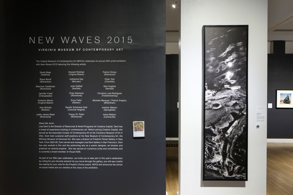 New Waves 2015, Installation View. Photograph by Glen McClure New Waves 2015, Installation View. Photograph by Glen McClure