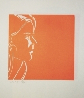 Alex Katz, ‘Pink Kym’, 1995, Soho Contemporary Art