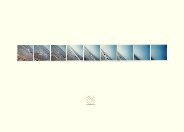 Jan Dibbets, ‘Sea L 450 Horizon’, 1971, 9 color photographies on cardboardframed, Konrad Fischer Galerie