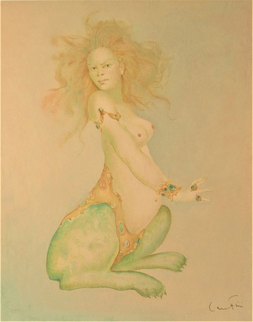 Leonor Fini, ‘Sphinx’, ca. 1975, Print, Color lithograph, Joseph Grossman Fine Art Gallery