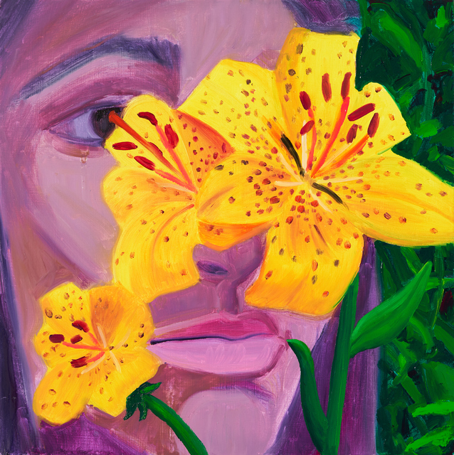 Erika Hess, ‘Peek’, 2020, Painting, Oil on panel, Contemporary Art Matters
