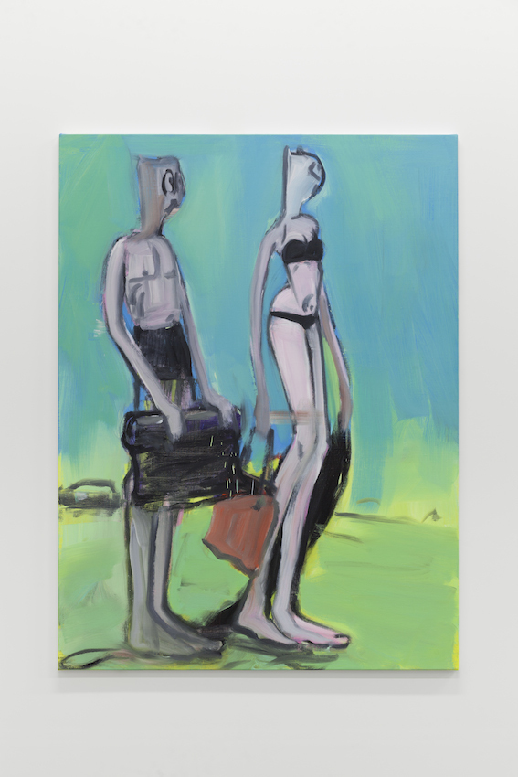 Alain Séchas - Couple Turquoise
2016
Oil on canvas Alain Séchas - Couple Turquoise
2016
Oil on canvas