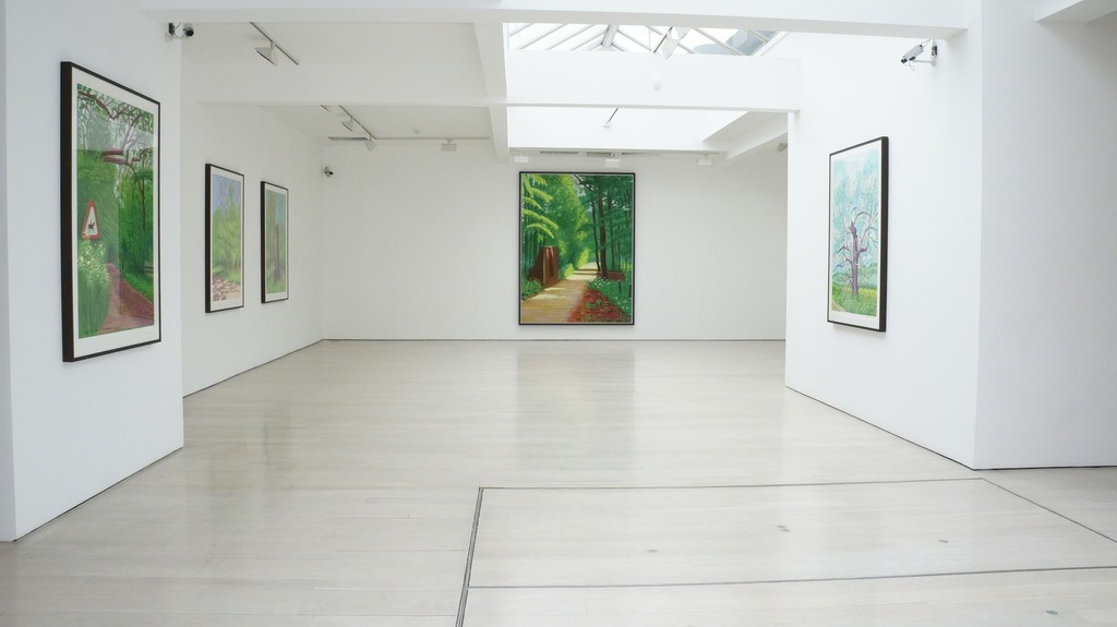 David Hockney: The Arrival of Spring, 2015. 4th floor David Hockney: The Arrival of Spring, 2015. 4th floor