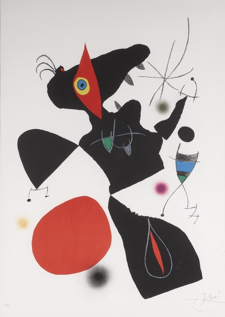 Joan Miró, ‘Oda a Joan Miró: Plate IV (M. 906)’, 1973, Sotheby's