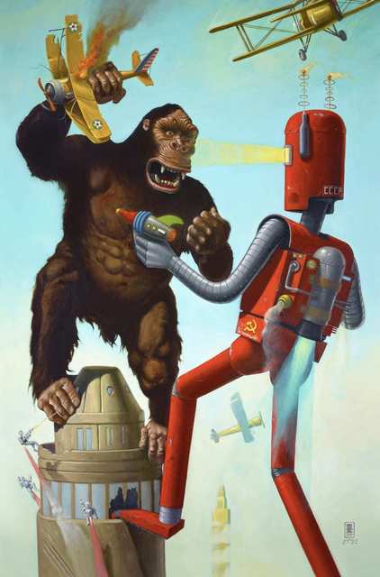 Geoffrey Gersten, ‘King Kong Vs The Atomic Robot’, 2019, Bruce Lurie Gallery