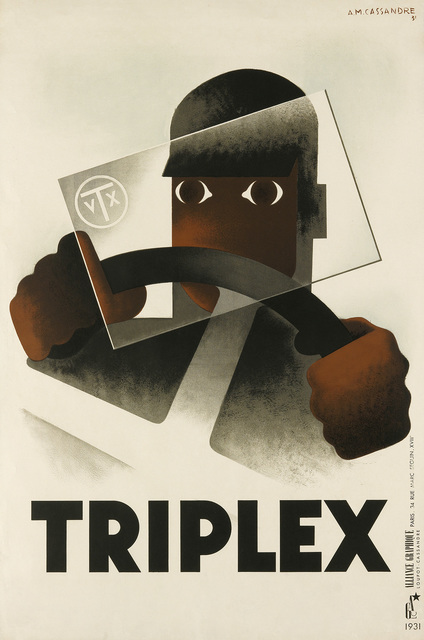 Adolphe Mouron Cassandre, ‘TRIPLEX’, 1931, Swann Auction Galleries