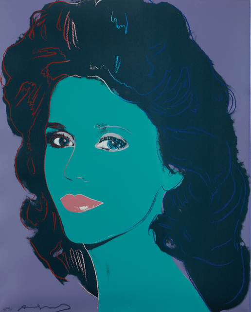 Andy Warhol, ‘Jane Fonda’, 1982, Print, Unique screenprint in colors, on Lenox Museum Board, the full sheet, Phillips