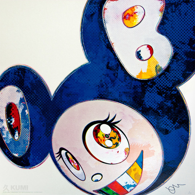 Takashi Murakami, ‘And Then x6 Blue’, 2013, Kumi Contemporary / Verso Contemporary