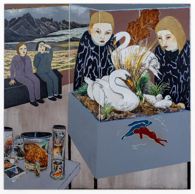 Maya Hewitt, ‘Observation Ward’, 2019, Painting, Oil and acrylic on canvas, NUNU FINE ART