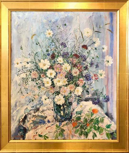 Samuel Rothbort, ‘Untitled’, c.1950's, Painting, Canvas, Oil Paint, Lions Gallery