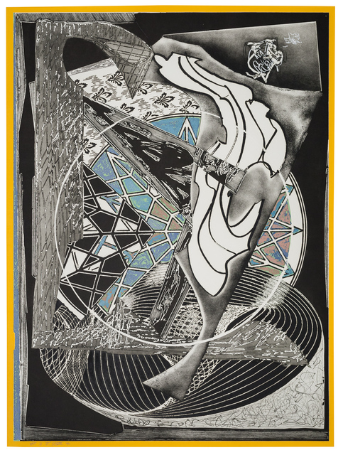 Frank Stella, ‘Jonah Historically Regarded’, 1991, Print, Etching aquatint, relief, screenprint, drypoint, Carborundum, engraving on white TGL handmade paper, Anders Wahlstedt Fine Art