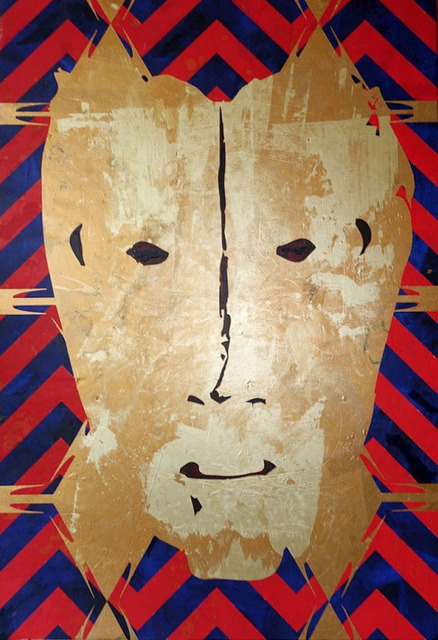 Kendell Geers, ‘Masking Tradition DXIII’, 2017, Painting, Acrylic on canvas, Goodman Gallery