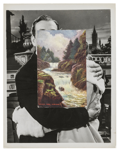 John Stezaker, ‘Embrace (Film Still Collage) IV’, 2017, Drawing, Collage or other Work on Paper, Collage, Monica De Cardenas